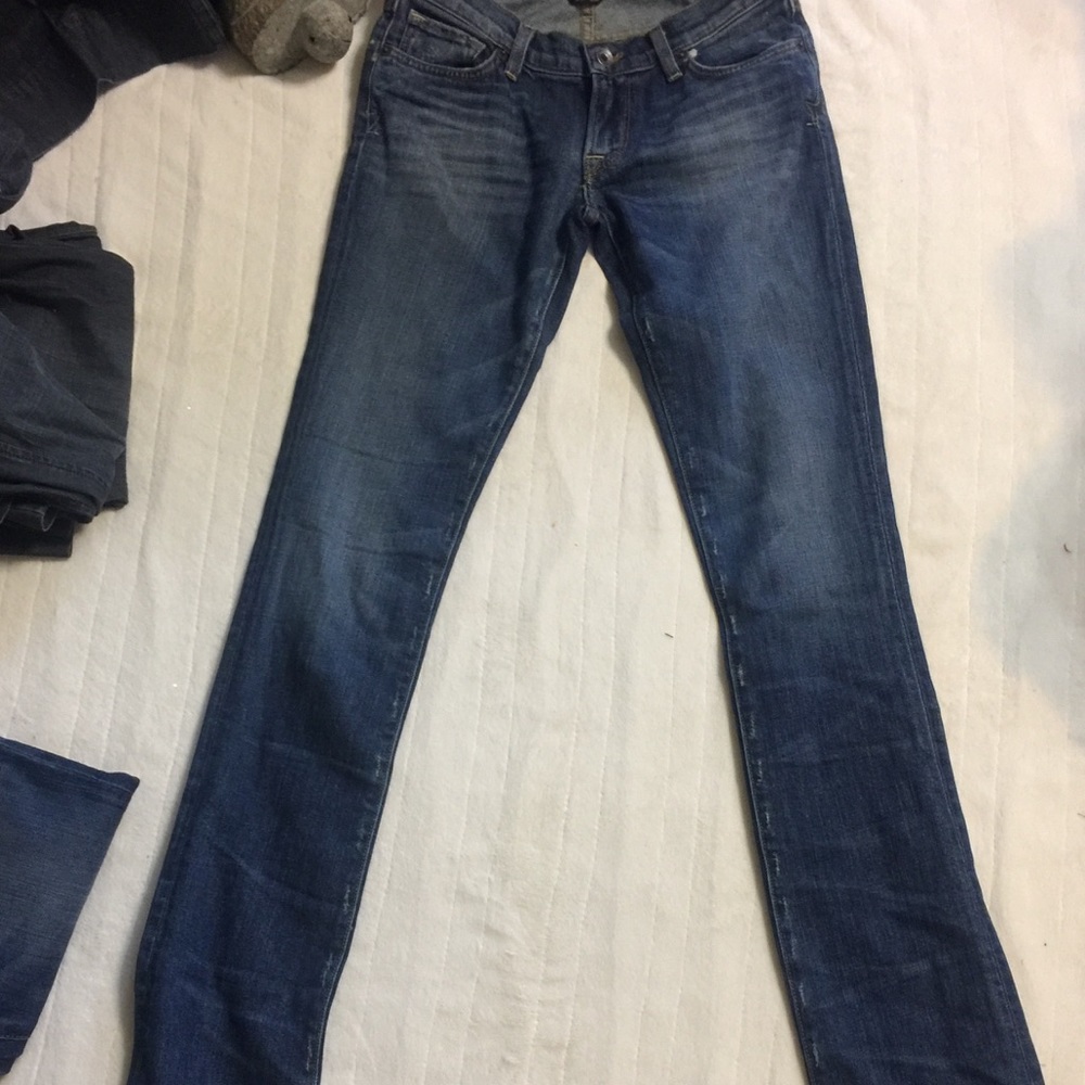 Lucky Brand Zoe Strt Leg New W/O Tags 00/24x31 1/2
